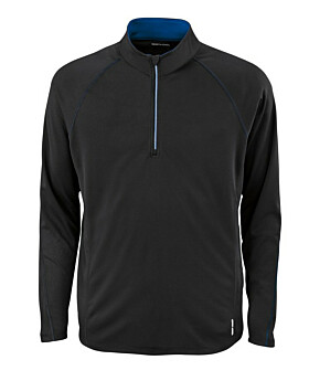 North End 88187 Radar Mens Half-Zip Performance Long Sleeve Top