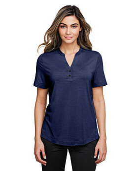 North End NE100W Ladies Jaq Snap-Up Stretch Performance Polo