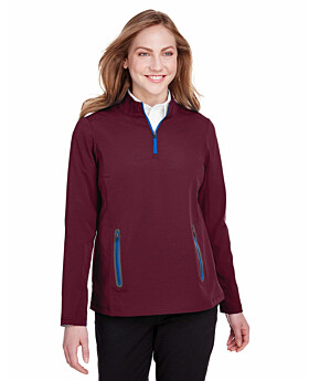 North End NE401W Ladies Quest Stretch Quarter-Zip