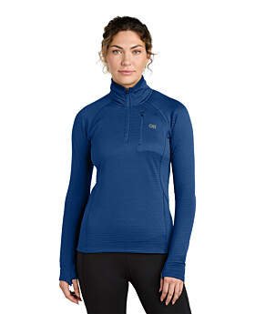 Outdoor Research OR322263 LIMITED EDITION Womens Tech Grid 1/4-Zip Fleece