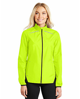 Port Authority L345 Ladies Zephyr Reflective Hit Full-Zip Jacket