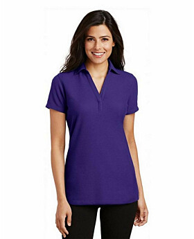 Port Authority L5001 Ladies Silk Touch Y-Neck Polo