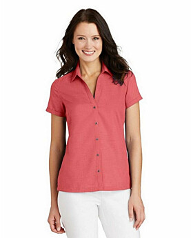 Port Authority L662 Ladies Textured Camp Shirt
