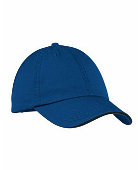 Port & Company CP79 Washed Twill Sandwich Bill Cap