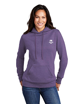 Port & Company LPC78H Ladies Core Fleece Pullover Hooded SweaT Shirt