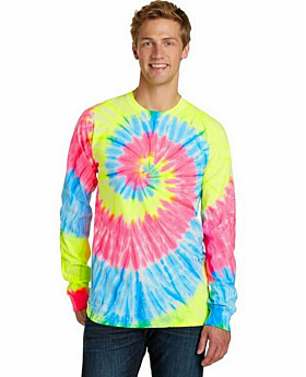 Port & Company PC147LS Essential Tie-Dye Long Sleeve Tee