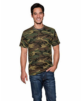 Port & Company PC54C 100% Cotton Camo Tee
