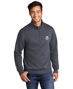 Port & Company PC78Q Core Fleece 1/4Zip Pullover SweaT Shirt