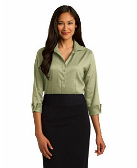 Red House RH69 Ladies Nailhead Non-Iron Button-Down Shirt