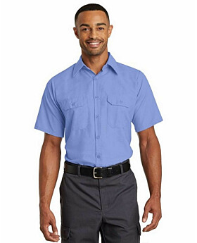 Red Kap SY60 Short Sleeve Solid Ripstop Shirt