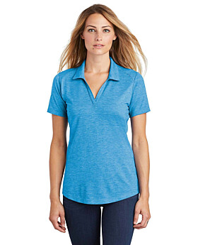 Sport-Tek LST405 Women PosiCharge Tri-Blend Wicking Polo
