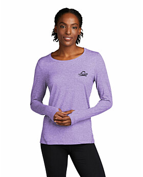 Sport-Tek LST710 Ladies Exchange 15 Long Sleeve Crew
