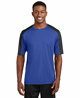 Sport-Tek ST354 PosiCharge Competitor Sleeve-Blocked Tee