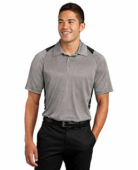 Sport-Tek ST665 Heather Colorblock Contender Polo