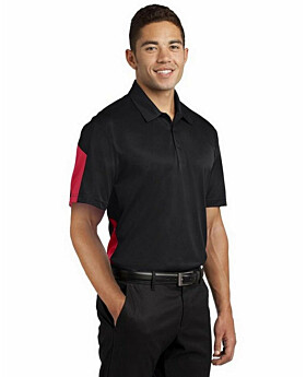 Sport-Tek ST695 Active Textured Colorblock Polo