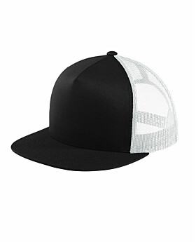 Sport-Tek STC38 Yupoong 5-Panel Classic Trucker Mesh Back Cap