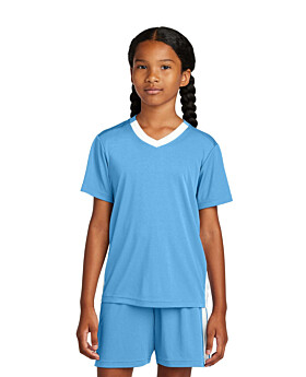 Sport-Tek YST101 Youth Competitor  United V-Neck