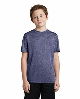 Sport-Tek YST360 Youth Heather Contender Tee