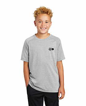 Sport-Tek YST400 Youth PosiCharge Tri-Blend Wicking Raglan Tee