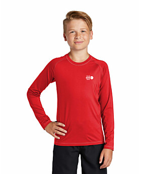 Sport-Tek YST470LS Youth Long Sleeve Rashguard Tee