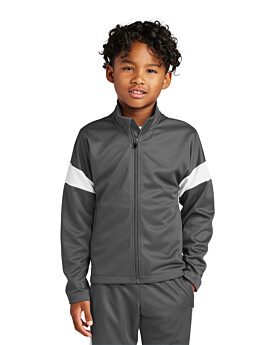 Sport-Tek YST800 Youth Travel Full-Zip Jacket