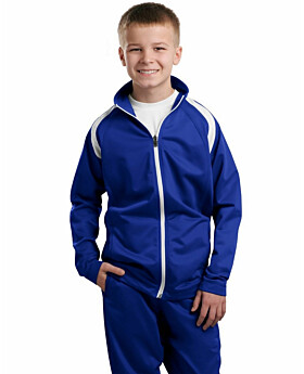 Sport-Tek YST90 Youth Tricot Track Jacket