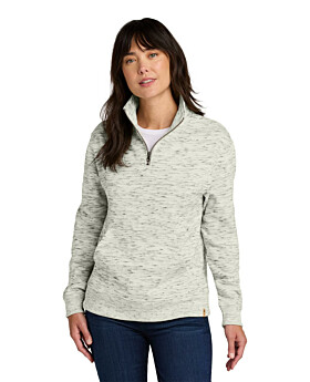 Tentree TTCW6108 Womens Space Dye Fleece 1/4-Zip
