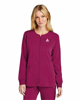 WonderWink WW4088 Womens Premiere Flex Full Zip Scrub Jacket