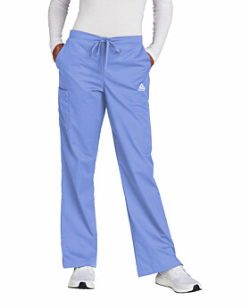 WonderWink WW4750P Womens Petite WorkFlex Flare Leg Cargo Pant